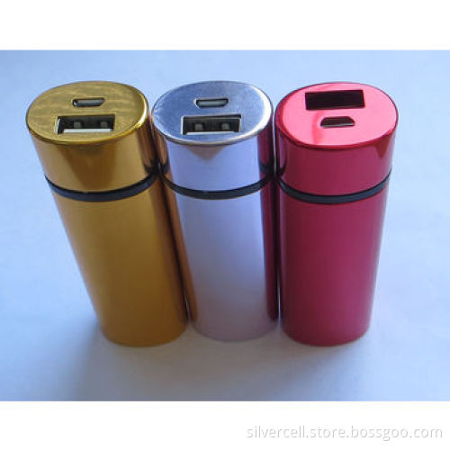 Power Banks with 2,600mAh Capacity, 5VDC/1A OutputNew